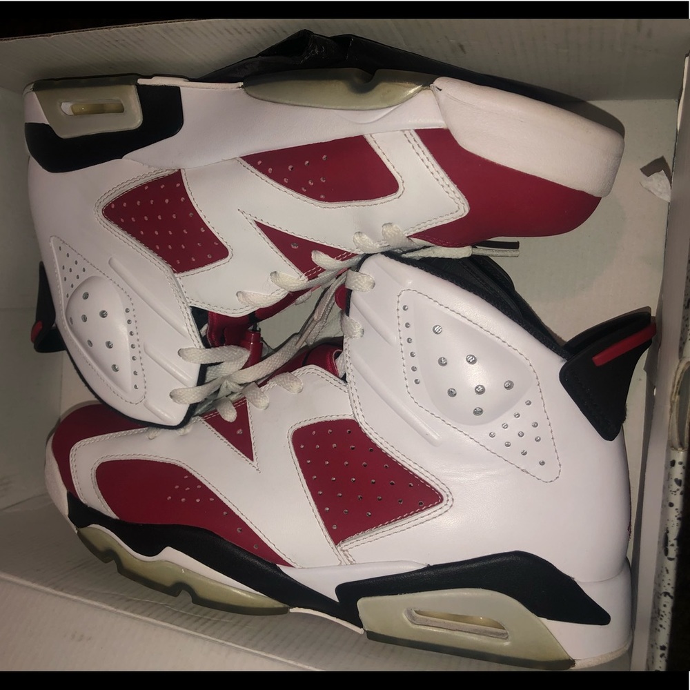 Size 10.5 Air Jordan Carmine 6s